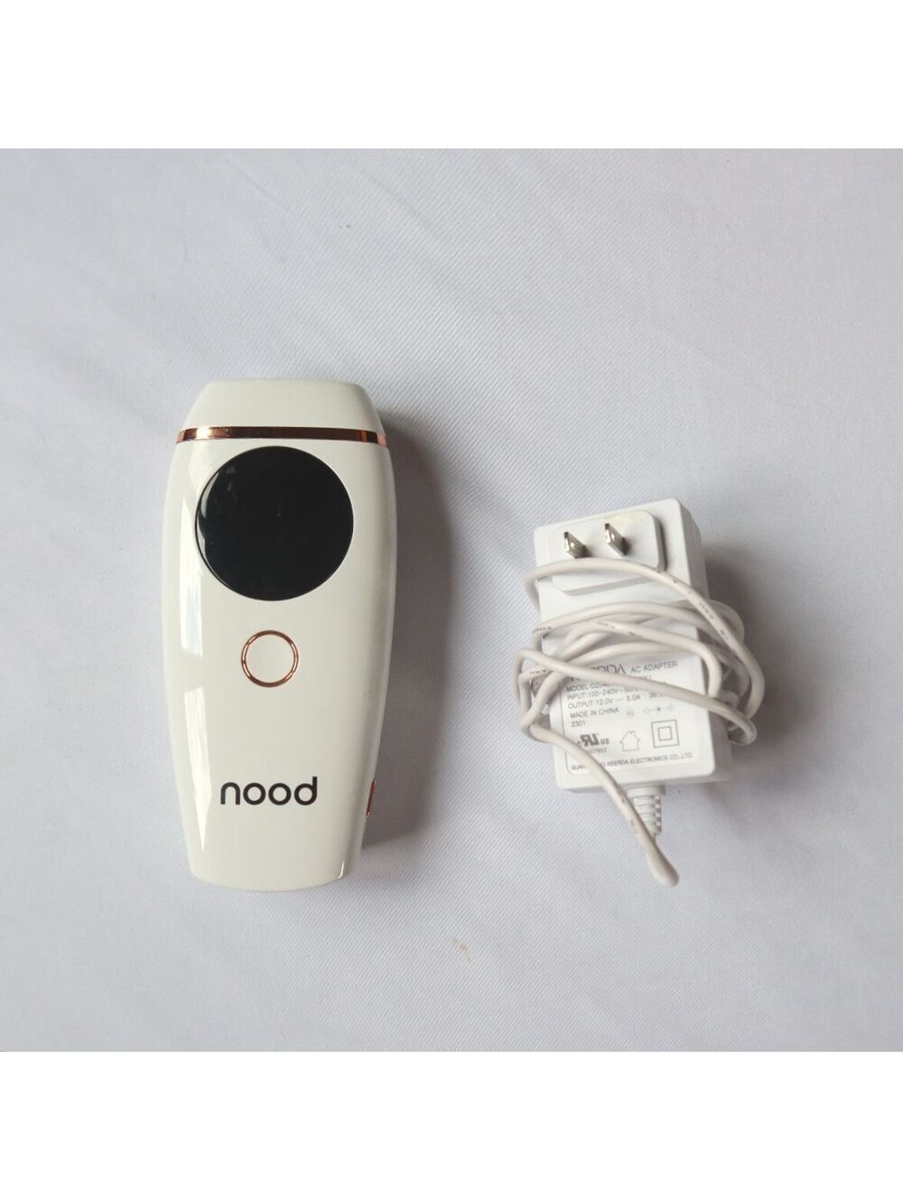 Nood The Flasher 2.0 IPL Hair Removal Device Gloss White Fully Functional
